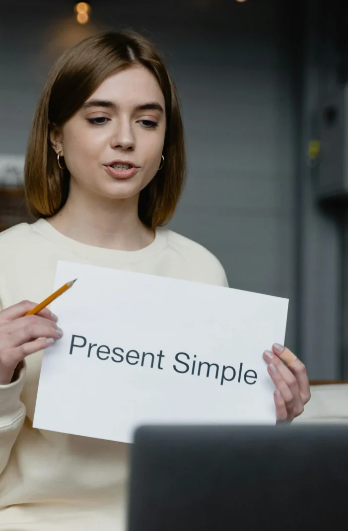 PRESENT SIMPLE EN ABNGLAIS